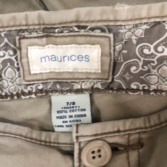 Maurice’s women’s size 7/8 khaki pants - Picture 4 of 5